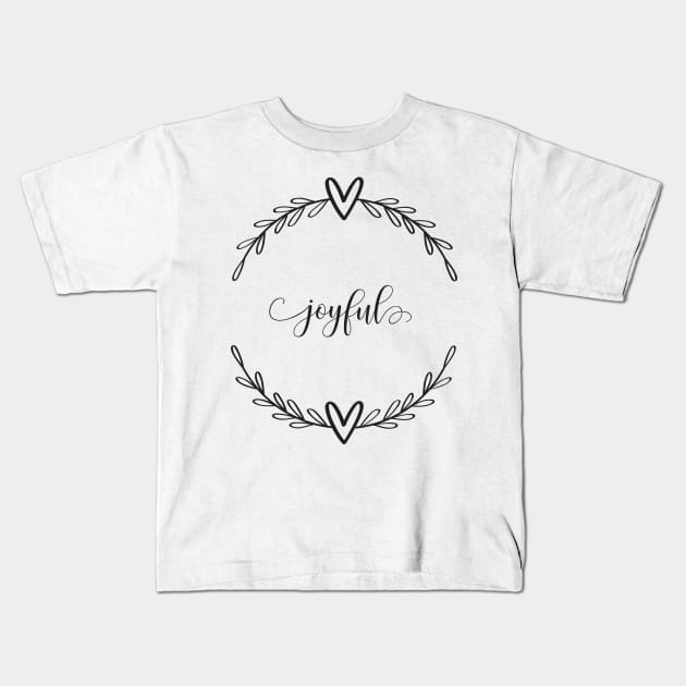 Joyful Kids T-Shirt by Sandra Herrgott